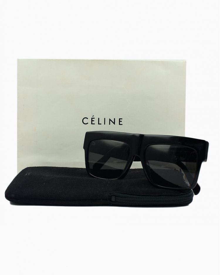 【S】CELINE Óculos de sol Triomphe 18 em acetato - Rosa Degradê | CELINE